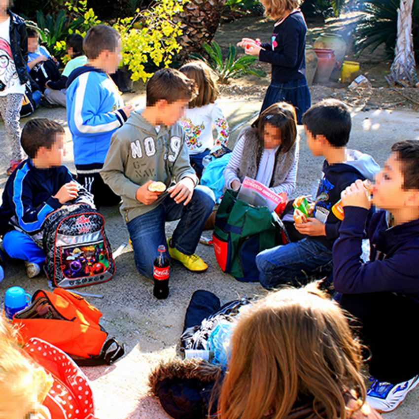 Visita col.legi Luis Vives (Sueca) - botanic cullera 11